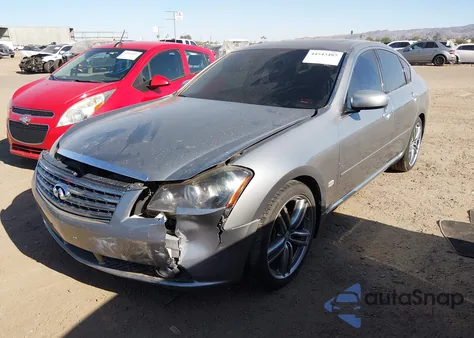 2007 Infiniti M45 Sport z USA, uszkodzony, nr VIN JNKBY01E37M400714